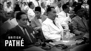 Asian  African Conference In Bandung 1955 [upl. by Alikam]