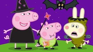 Peppa Pig Official Channel  Trick or Treat Peppa Pigs Halloween Special [upl. by Owiat]