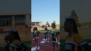 quotHEY WARRIORSquot cheer cheerleading cheerislife cheersheate comment stompnshake [upl. by Viquelia319]