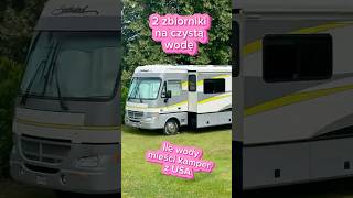 Kamper z USA Ile mieści czystej wody automobile rvlife [upl. by Aicnetroh]