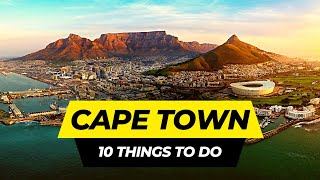 Top 10 Things to do in Cape Town 2024  Travel Guide [upl. by Narf]