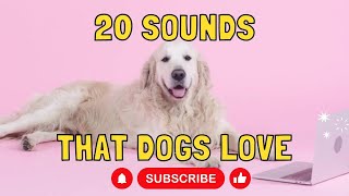 20 Sounds that Dogs Love [upl. by Serica]