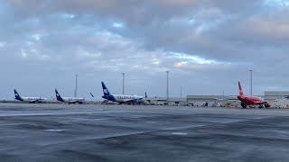 Live At Keflavik Airport IcelandPlane Spotting [upl. by Nadean]