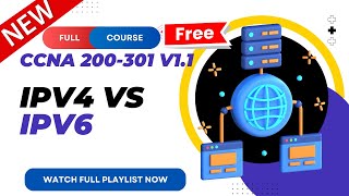 11 IPv4 vs IPv6  CCNA 200301 v11  CCNA v11  New CCNA Full Course  Ajay Kumawat [upl. by Ling43]