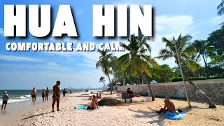 4K Walk around Hua Hin Beautiful and quiet Thailand 2024 [upl. by Leela]