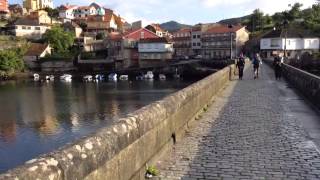 Walking the camino from Porto To Santiago de Compostela [upl. by Nihhi]