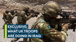 Exclusive Inside British Armys mission in Iraq helping to defeat IS [upl. by Magnuson]