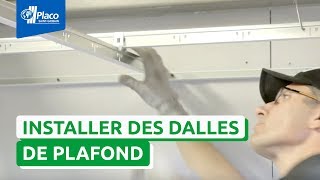 Comment poser des dalles de plafond décoratif avec Gyptone® Activ’Air® Xtensiv  I Les Tutos Placo® [upl. by Misa]