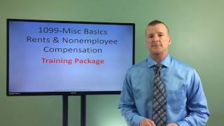 1099MISC Basics Training Course Promo [upl. by Ireg]