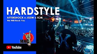 Aftershock x JGSW x TCM  We Will Rock You Hardstyle  HD Videoclip [upl. by Arand]