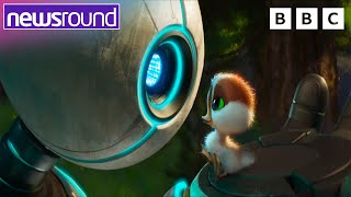 Meet the star and director of The Wild Robot  Newsround [upl. by Palua]