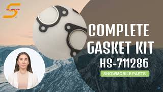 Complete Gasket Kit HS711286  Polaris Snowmobile Parts [upl. by Ainoda754]