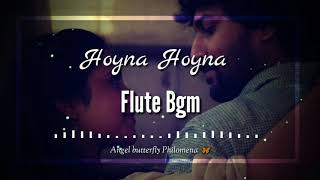 hoyna hoyna💕 flute BGM 💕 Telugu trending💕 gang leader [upl. by Nyleve]