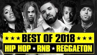 🔥 Hot Right Now  Best of 2018  Best RampB Hip Hop Rap Dancehall Songs of 2018  New Year 2019 Mix [upl. by Melantha]