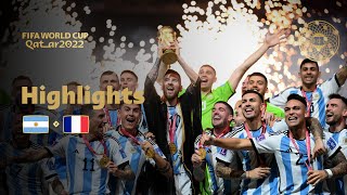 THE GREATEST FINAL EVER  Argentina v France  FIFA World Cup Qatar 2022 Highlights [upl. by Mariand]