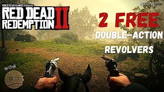 Red Dead Redemption 2  Get 2 FREE DoubleAction Revolvers [upl. by Arracahs]