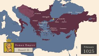 The History of the Byzantine Empire  Every Month [upl. by Maidel335]