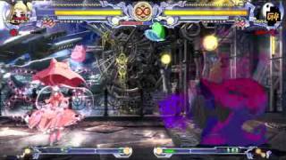 BlazBlue Calamity Trigger First Console Gameplay Video [upl. by Idou98]