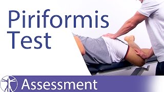 Piriformis Test  Piriformis Syndrome or Tightness [upl. by Ailemac]