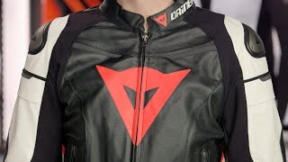 Dainese Super Fast Leather Jacket Review at RevZillacom [upl. by Marys281]