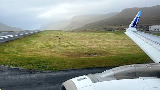 HD Atlantic Airways A320neo OYRCK  Full Takeoff from Vágar  The Final New York Flight [upl. by Rosen]