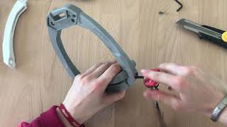 How To Change The Safety Arm On The Safe On Stirrups  Riderzon FlexOn Stirrups [upl. by Pembroke]