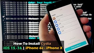 How To Install Cydia iOS 150 1651  iPhone 6s  iPhone X With Cydia Installer [upl. by Eelanej138]