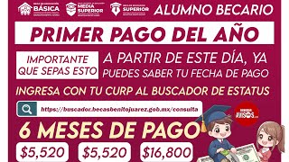 📣🔴 ¡YA AHY FECHA 🗓️ Becas Benito Juárez 2024 🤑 6 MESES DE PAGO en tu TARJETA BIENESTAR 2024 [upl. by Aivata117]