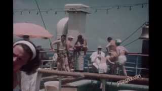 A Caribbean Cruise Aboard HALs SS Nieuw Amsterdam in 1949 [upl. by Eejan]