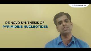 Biosynthesis of Nucleotides I Pyrimidine Nucleotides I CMP and UMP I Prof Kukreja Girish [upl. by Venu782]