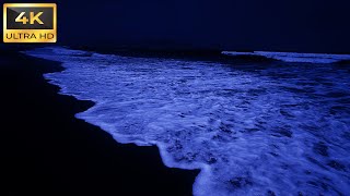 Ocean Waves For Deep Sleeping 10 Hours  Soothing Waves In Quiet Night For Relaxation And Deep Sleep [upl. by Nyleimaj308]