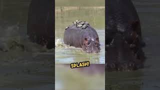 When a Hippo Becomes a Private Island for Terrapins [upl. by Ecinahc]