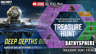 NEW OPEN TREASURE HUNT EVENT TO GET BATHYSPHERE IN CALL OF DUTY MOBILE [upl. by Niboc218]