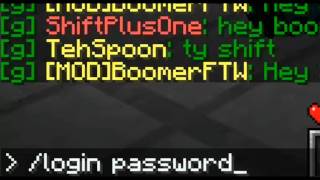 Minecraft Server Updates  Episode 2  How to RegisterLogin [upl. by Jewelle]