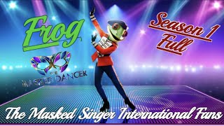 The Masked Dancer UK  Frog  Season 1 Full [upl. by Knox75]