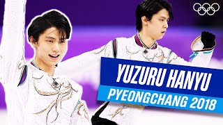 🇯🇵 Yuzuru Hanyus Amazing Performance at Pyeongchang 2018 ⛸🥇 [upl. by Quinton]