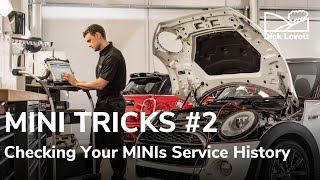 MINI TRICKS 2  Checking your MINIs Service History  Dick Lovett [upl. by Granoff]