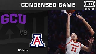 Grand Canyon vs Arizona Condensed Game  202425 Big 12 Womens Basketball [upl. by Rowan]