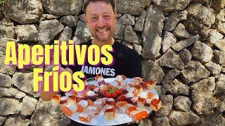 APERITIVOS VERANIEGOS 2ª PARTE muy Fáciles con POCOS INGREDIENTES 👍🏻  GUILLE RODRIGUEZ [upl. by Keating]