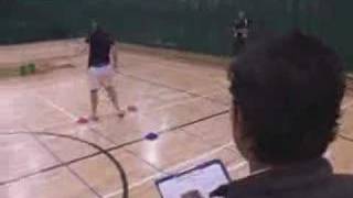 Loughborough Soccer Passing Test LSPT [upl. by Ogaitnas]