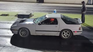 Two Rotor RX7 traps 141 mph [upl. by Ahsiener]