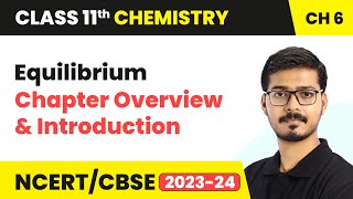 Equilibrium  Chapter Overview amp Introduction  Class 11 Chemistry Chapter 6 [upl. by Ecnerwaled575]