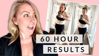 I Fasted for 60 Hours Heres What Happened  Pruvit Keto Reboot Before and After [upl. by Ataynik]