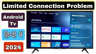 how to solve limited connection problem in android tv l limited connection wifi android tv part2 [upl. by Cantone]