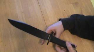 Cold Steel Trail Master  Favorite Large Fixed Blade Survival Knife [upl. by Duster500]