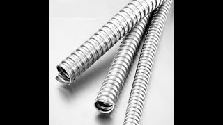 how to produce the Galvanised Steel flexible conduit P3 [upl. by Aissat]