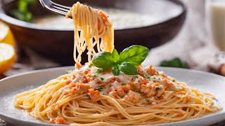 Kulinarische Fusion Spaghetti mit Hähnchenbrust und cremiger Milchsauce [upl. by Ahk286]