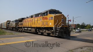 CN E251 in Wyandotte MI w UP9596 amp CN2756 [upl. by Harifaz786]