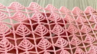 Crochet Leaf Sewing Pattern For BeginnersYou Use this Idea for Christmasdiy [upl. by Ggerc558]