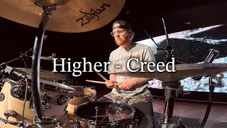 Higher  Creed  Drum Cover [upl. by Macmillan]